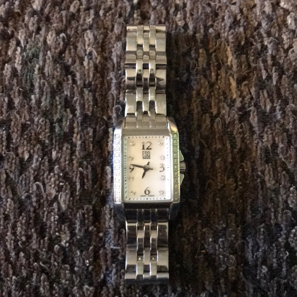 Esq stainless steel watch
